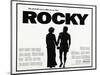 Rocky, L-R: Talia Shire, Sylvester Stallone, 1976-null-Mounted Art Print
