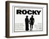 Rocky, L-R: Talia Shire, Sylvester Stallone, 1976-null-Framed Art Print