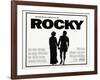 Rocky, L-R: Talia Shire, Sylvester Stallone, 1976-null-Framed Art Print