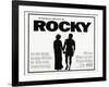 Rocky, L-R: Talia Shire, Sylvester Stallone, 1976-null-Framed Art Print