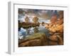 Rocky Lake I-David Drost-Framed Photographic Print