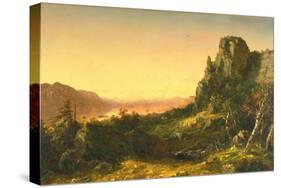 Rocky Landscape, 1853-John Frederick Kensett-Stretched Canvas