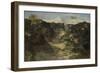 Rocky Landscape, C. 1840-Théodore Rousseau-Framed Giclee Print