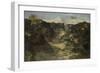 Rocky Landscape, C. 1840-Théodore Rousseau-Framed Giclee Print