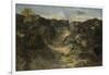 Rocky Landscape, C. 1840-Théodore Rousseau-Framed Giclee Print