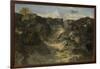 Rocky Landscape, C. 1840-Théodore Rousseau-Framed Giclee Print