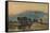 'Rocky Landscape, Sunset', 1923-John Sell Cotman-Framed Stretched Canvas