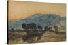 'Rocky Landscape, Sunset', 1923-John Sell Cotman-Stretched Canvas