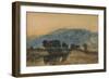 'Rocky Landscape, Sunset', 1923-John Sell Cotman-Framed Giclee Print