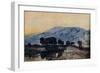 'Rocky Landscape, Sunset', c19th century-John Sell Cotman-Framed Giclee Print