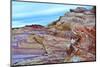 Rocky landscape, White Domes Area, Valley of Fire State Park, Nevada, USA.-Michel Hersen-Mounted Photographic Print