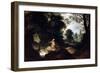 Rocky Landscape with Saint Francis, Early 17th Century-Abraham Govaerts-Framed Giclee Print