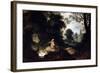 Rocky Landscape with Saint Francis, Early 17th Century-Abraham Govaerts-Framed Giclee Print