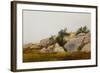 Rocky Landscape-John Frederick Kensett-Framed Giclee Print