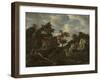 Rocky Landscape-Jacob Isaacksz Van Ruisdael-Framed Art Print