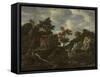 Rocky Landscape-Jacob Isaacksz Van Ruisdael-Framed Stretched Canvas