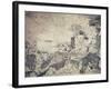 Rocky Landscape-Hercules Seghers-Framed Giclee Print