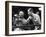 Rocky Marciano Landing a Punch on Jersey Joe Walcott, Sept. 23, 1952-null-Framed Photo