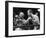 Rocky Marciano Landing a Punch on Jersey Joe Walcott, Sept. 23, 1952-null-Framed Photo