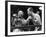 Rocky Marciano Landing a Punch on Jersey Joe Walcott, Sept. 23, 1952-null-Framed Photo