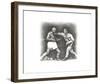 Rocky Marciano: the Punch-Allen Friedlander-Framed Art Print