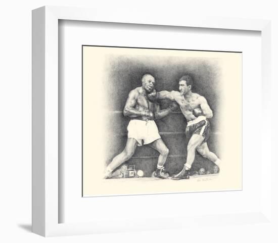 Rocky Marciano-Allen Friedlander-Framed Premium Giclee Print