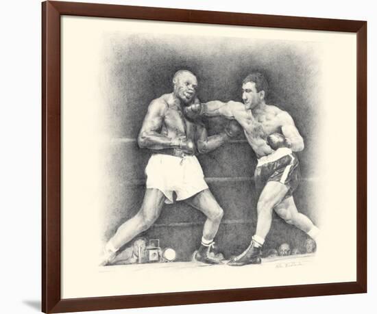 Rocky Marciano-Allen Friedlander-Framed Premium Giclee Print