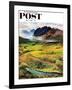 "Rocky Mountain Fly Fishing" Saturday Evening Post Cover, May 5, 1956-John Clymer-Framed Giclee Print