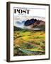 "Rocky Mountain Fly Fishing" Saturday Evening Post Cover, May 5, 1956-John Clymer-Framed Giclee Print