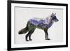Rocky Mountain Grey Wolf-Davies Babies-Framed Art Print