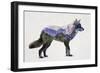 Rocky Mountain Grey Wolf-Davies Babies-Framed Art Print