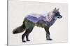 Rocky Mountain Grey Wolf-Davies Babies-Stretched Canvas