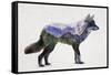Rocky Mountain Grey Wolf-Davies Babies-Framed Stretched Canvas