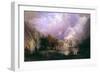 Rocky Mountain Landscape-Albert Bierstadt-Framed Premium Giclee Print