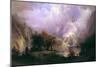 Rocky Mountain Landscape-Albert Bierstadt-Mounted Premium Giclee Print