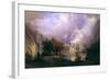 Rocky Mountain Landscape-Albert Bierstadt-Framed Giclee Print