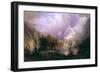 Rocky Mountain Landscape-Albert Bierstadt-Framed Giclee Print