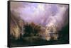 Rocky Mountain Landscape-Albert Bierstadt-Framed Stretched Canvas