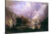 Rocky Mountain Landscape-Albert Bierstadt-Stretched Canvas