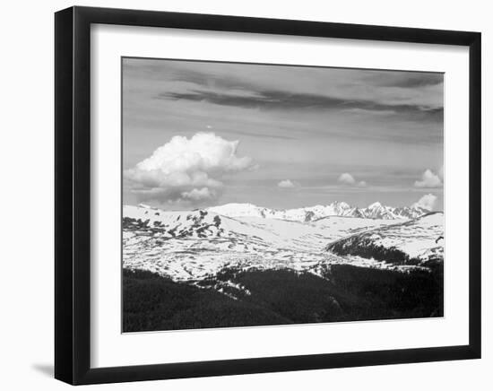 Rocky Mountain National Park, Colorado, ca. 1941-1942-Ansel Adams-Framed Art Print