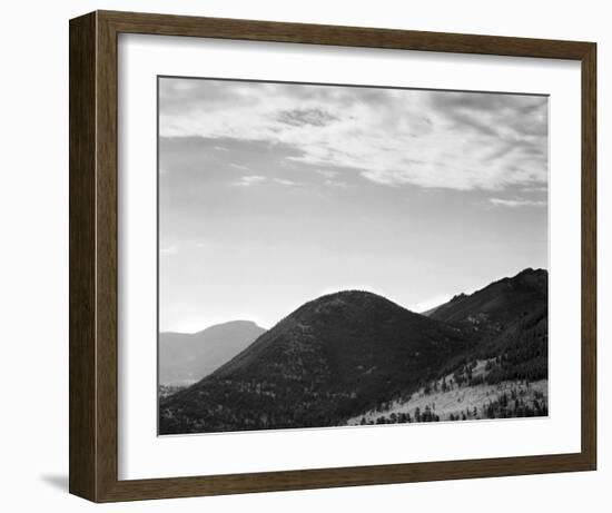 Rocky Mountain National Park, Colorado, ca. 1941-1942-Ansel Adams-Framed Art Print