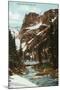 Rocky Mountain National Park, Colorado, View of Odessa Lake, Estes Park-Lantern Press-Mounted Art Print