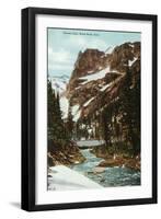 Rocky Mountain National Park, Colorado, View of Odessa Lake, Estes Park-Lantern Press-Framed Art Print