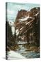 Rocky Mountain National Park, Colorado, View of Odessa Lake, Estes Park-Lantern Press-Stretched Canvas