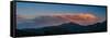 Rocky Mountain Sunset-Steve Gadomski-Framed Stretched Canvas