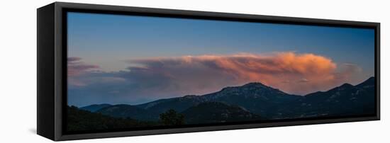 Rocky Mountain Sunset-Steve Gadomski-Framed Stretched Canvas