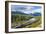 Rocky Mountaineer Train at Morant's Curve Near Lake Louise in the Canadian Rockies-Neale Clark-Framed Photographic Print