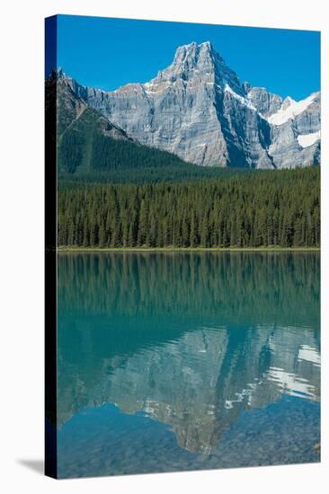 Rocky Mountains Alberta-null-Stretched Canvas