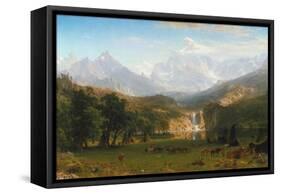 Rocky Mountains, Lander's Peak, 1863-Albert Bierstadt-Framed Stretched Canvas