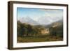 Rocky Mountains, Lander's Peak, 1863-Albert Bierstadt-Framed Premium Giclee Print